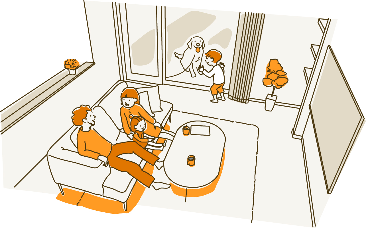 提案から施工まで、>代表が一貫対応。