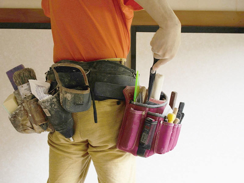 職人が提案から施工まで一貫して対応するイメージ